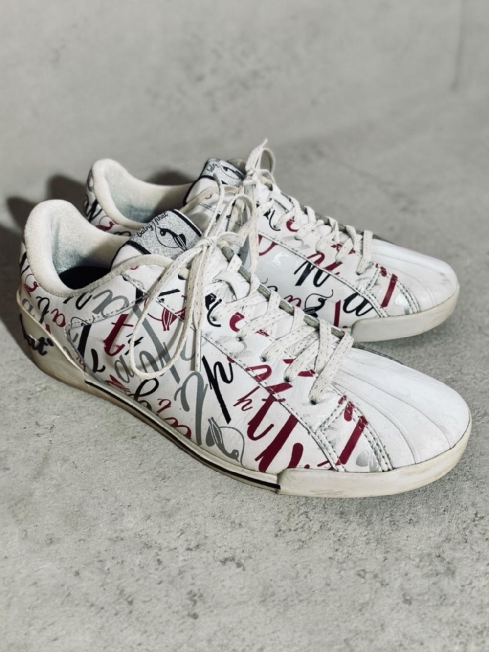 Baby Phat Leather Sneakers